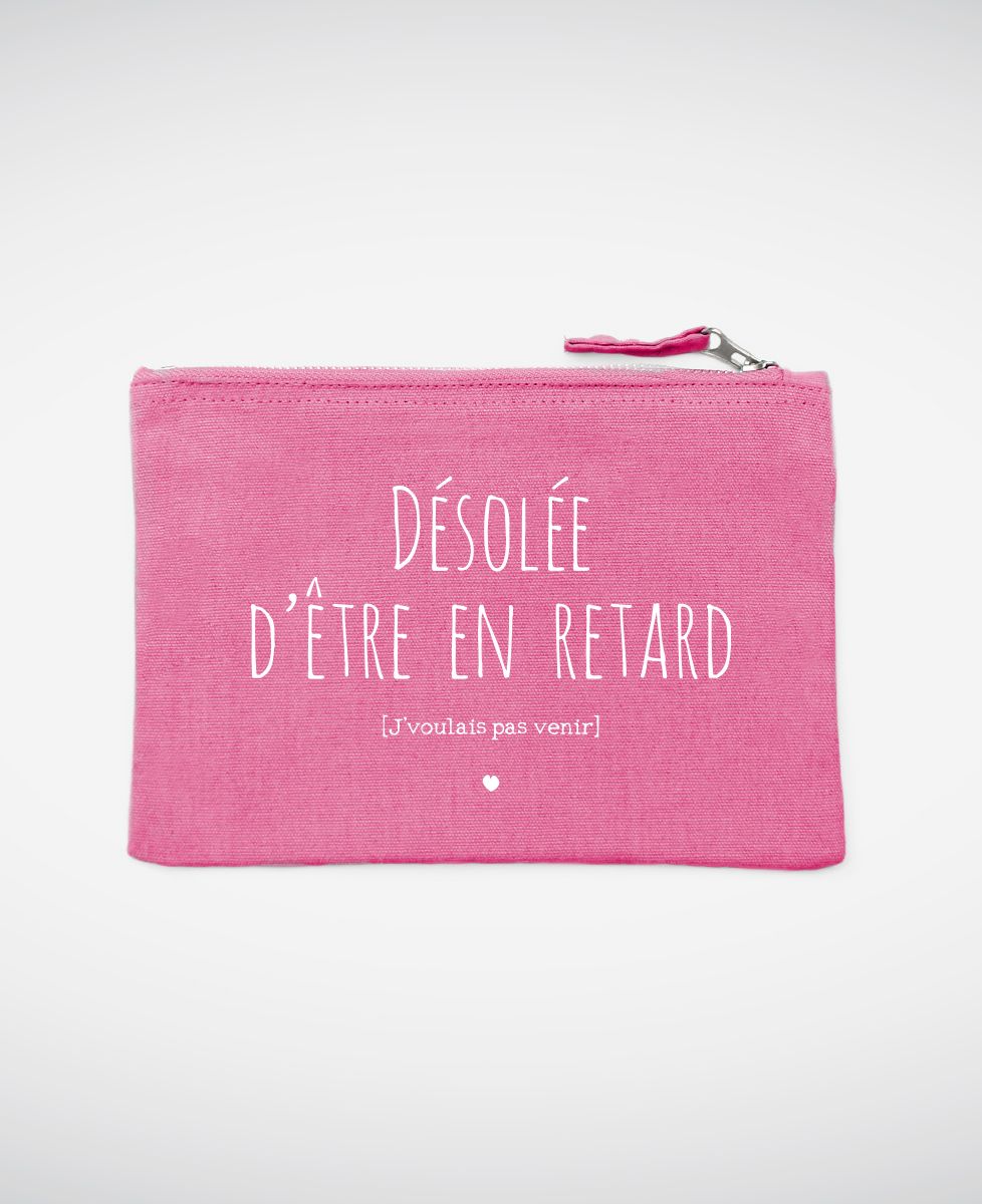 Pochette Désolé d'être en retard