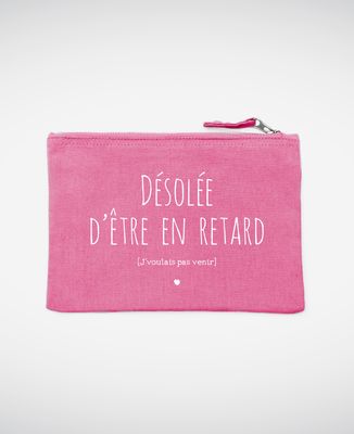 Pochette Désolé d'être en retard