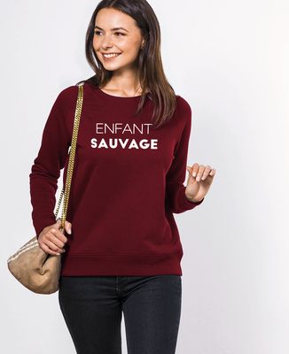 Sweatshirt femme Enfant sauvage