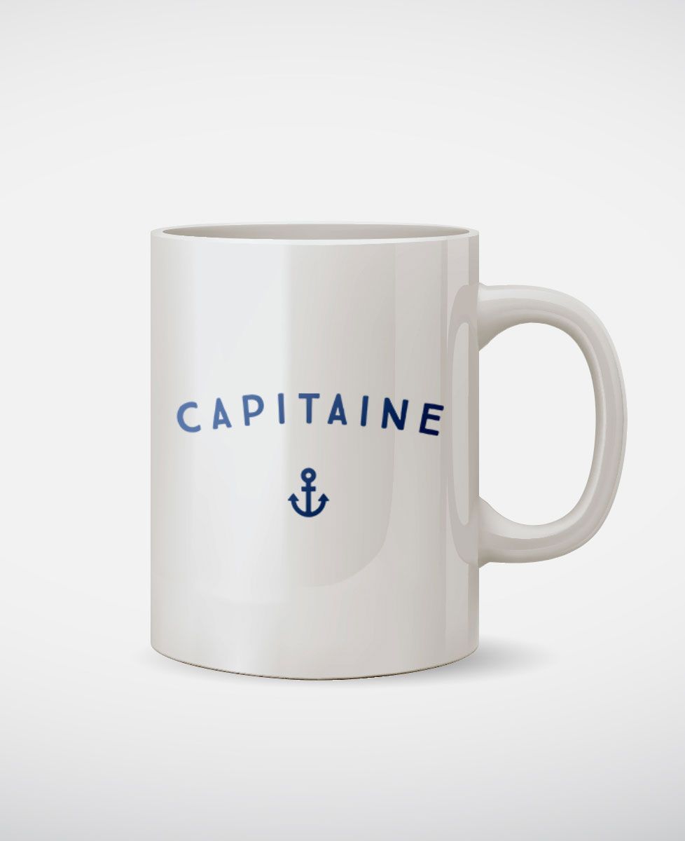 Mug Capitaine - Sport, Football, Duo assortis