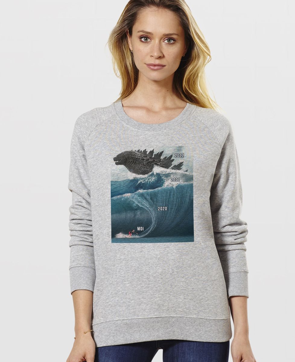 Sweatshirt femme 3ème vague