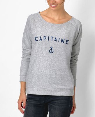 Sweatshirt femme Capitaine