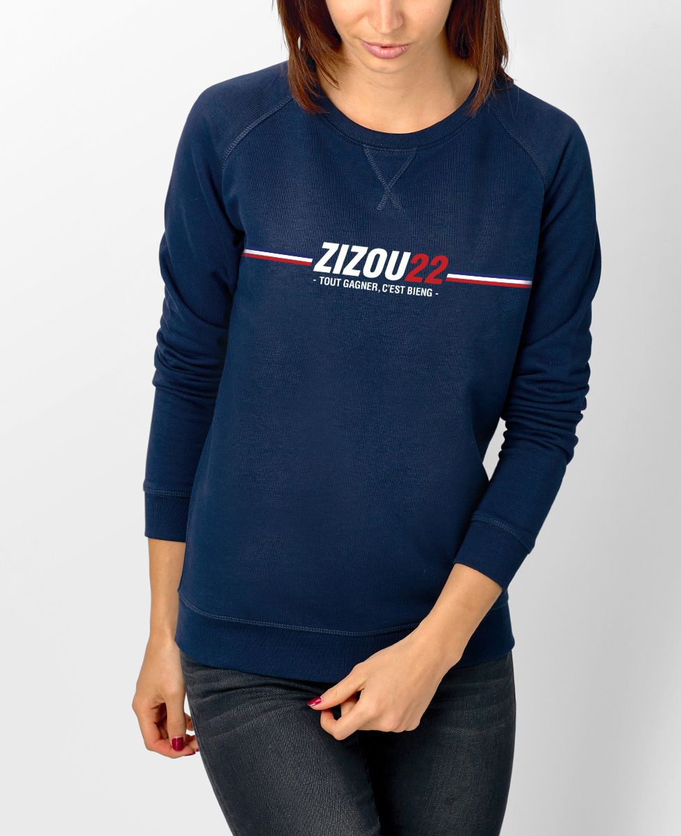 Sweatshirt femme Zizou 22 - Sport, Football