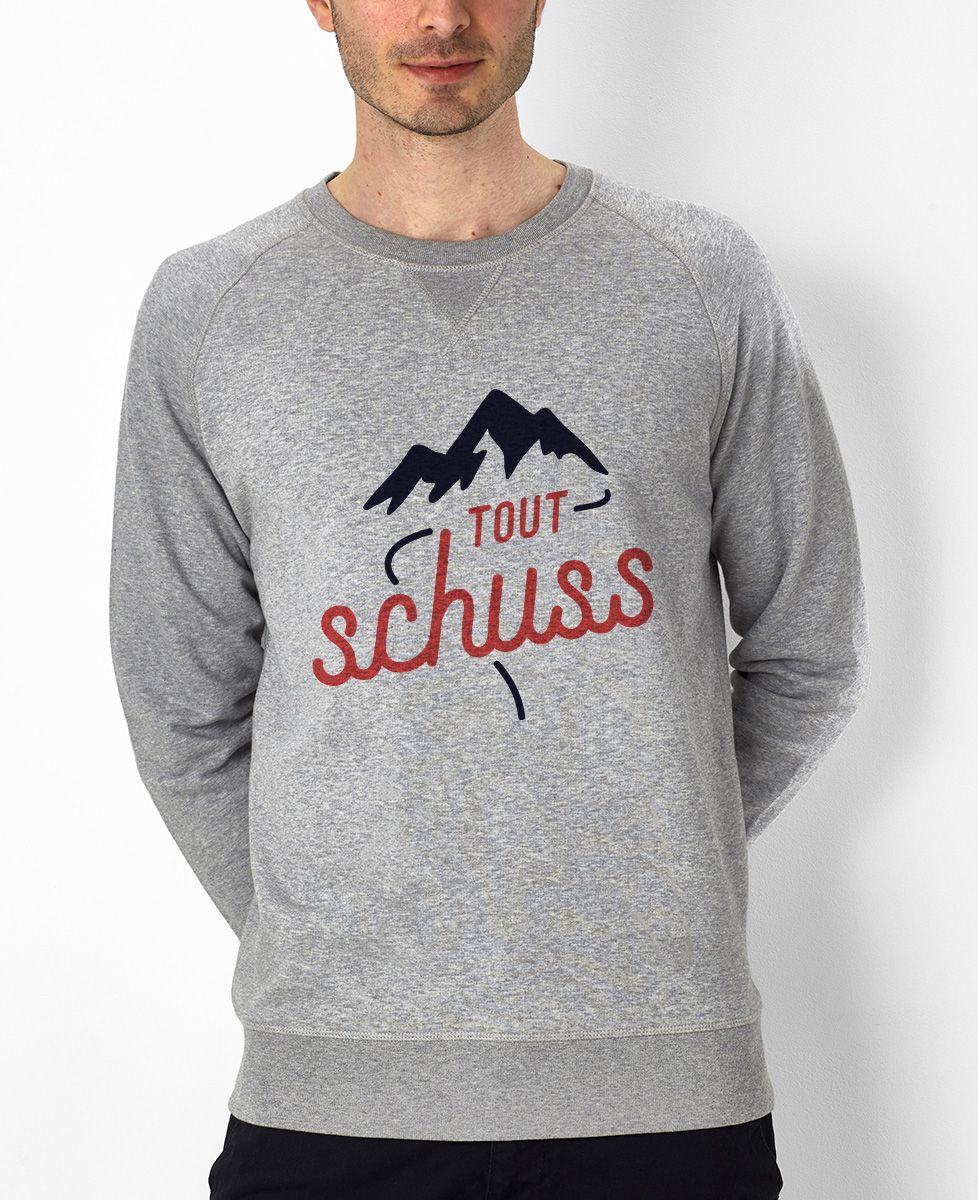 Sweatshirt homme Tout schuss
