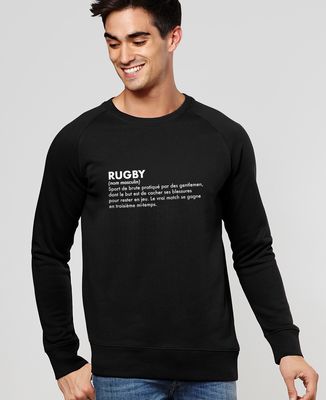 Sweatshirt homme Rugby