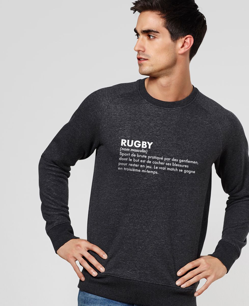 Sweatshirt homme Rugby