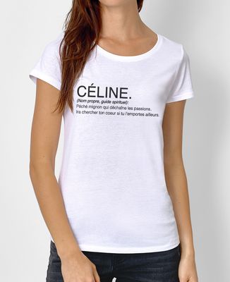 T-Shirt femme Céline
