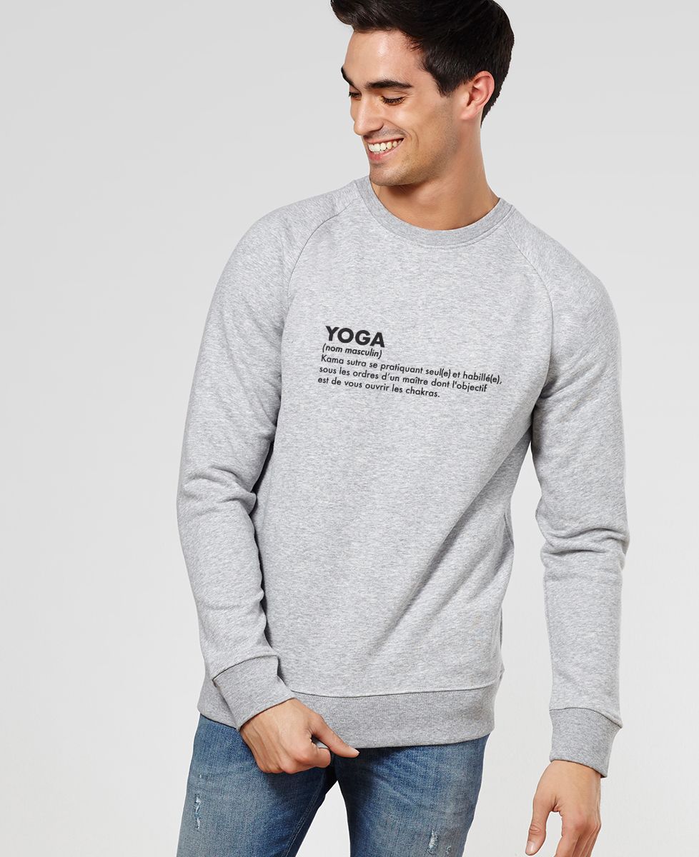 Sweatshirt homme Yoga - Sport