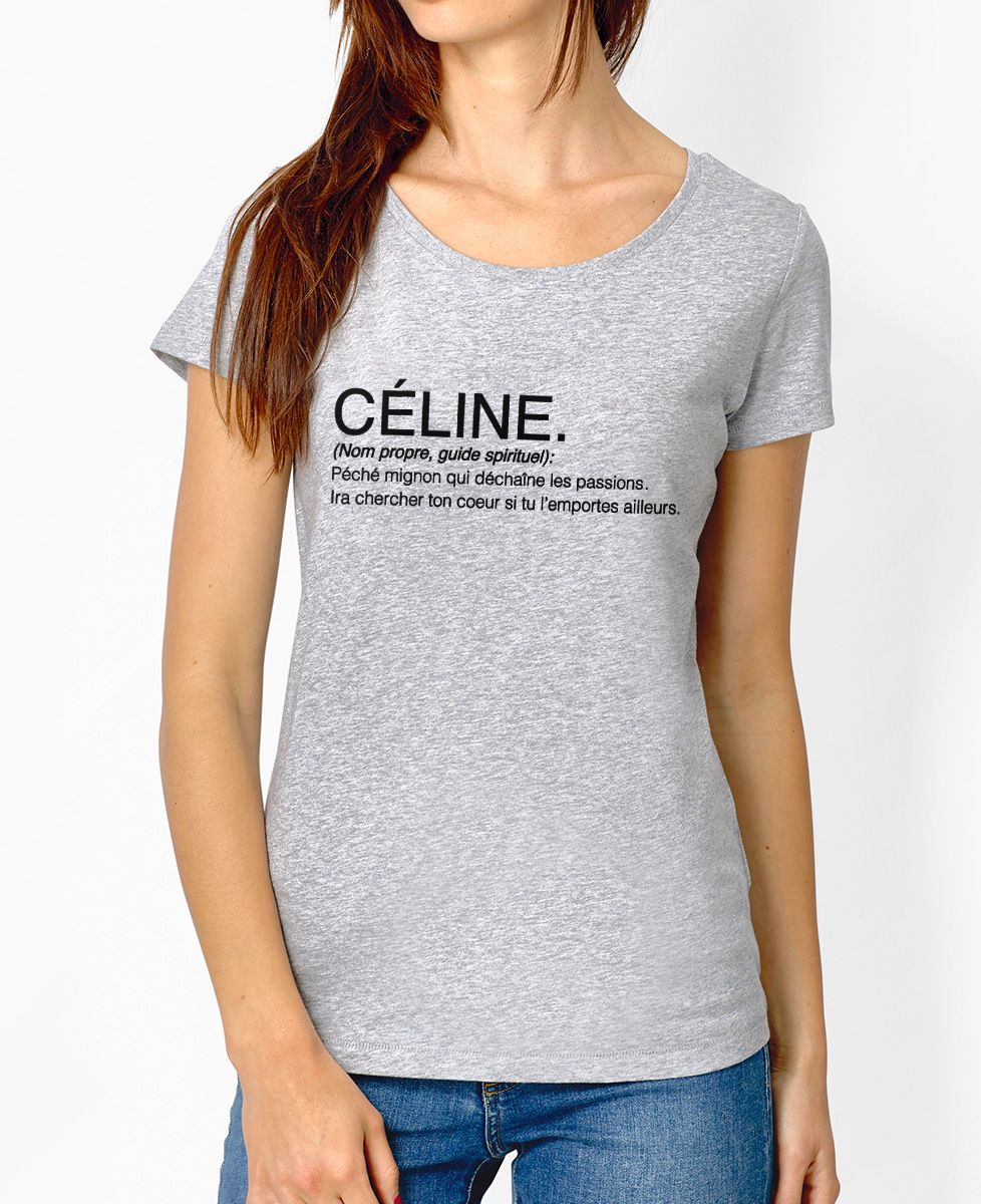 T-Shirt femme Céline