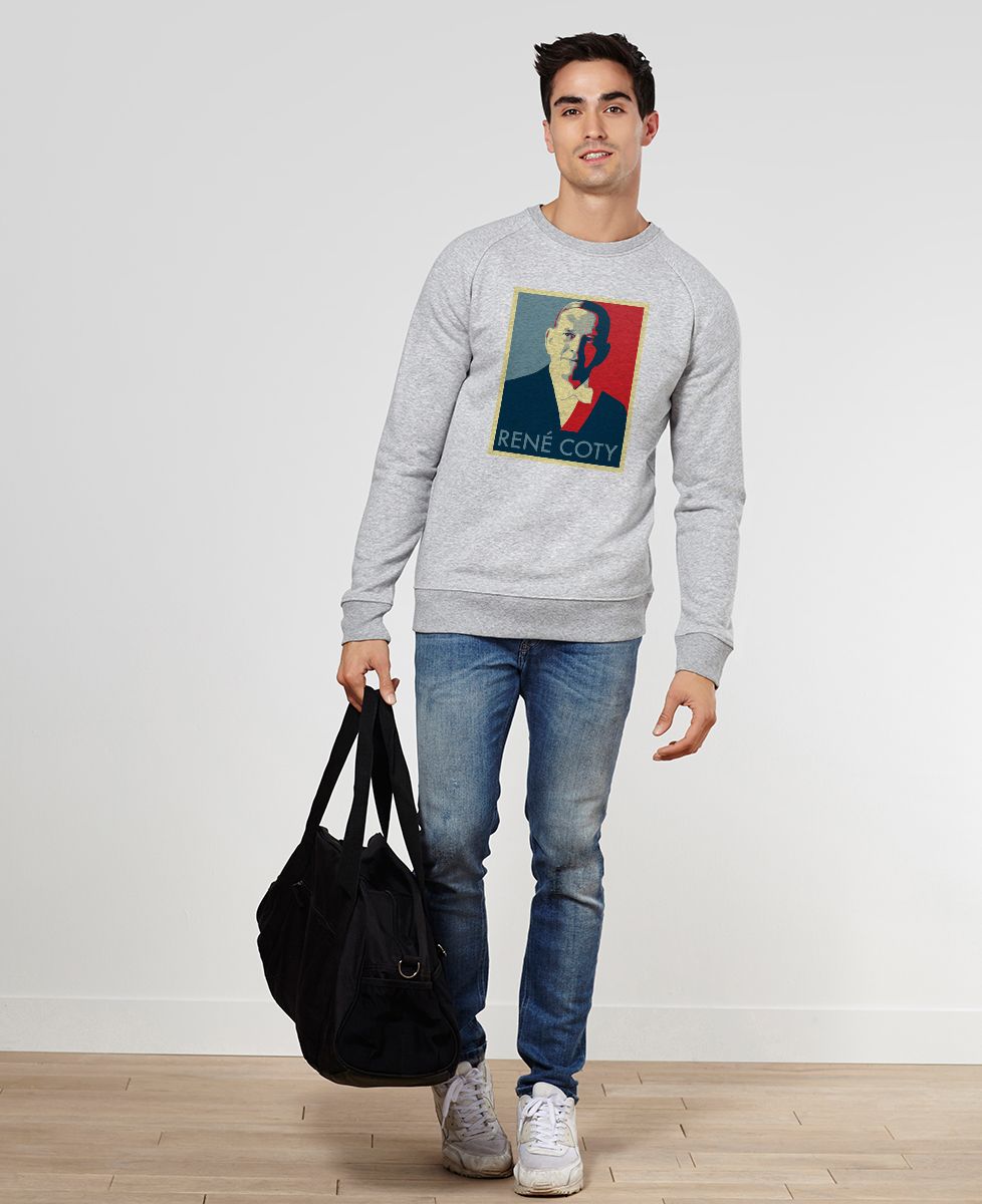 Sweatshirt homme René Coty