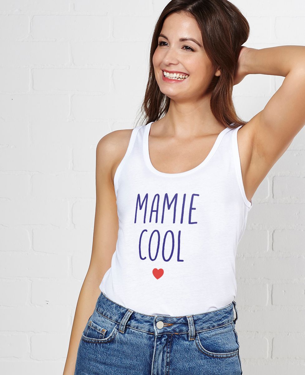 Débardeur femme Mamie cool