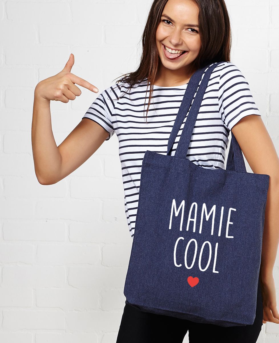 Tote bag Mamie cool