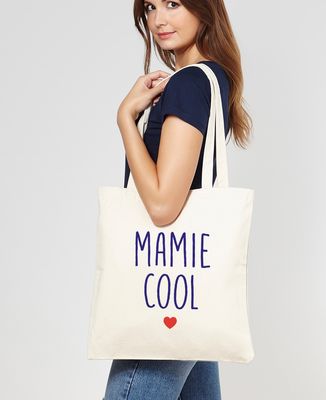 Tote bag Mamie cool