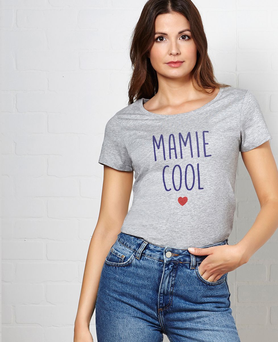 T-Shirt femme Mamie cool