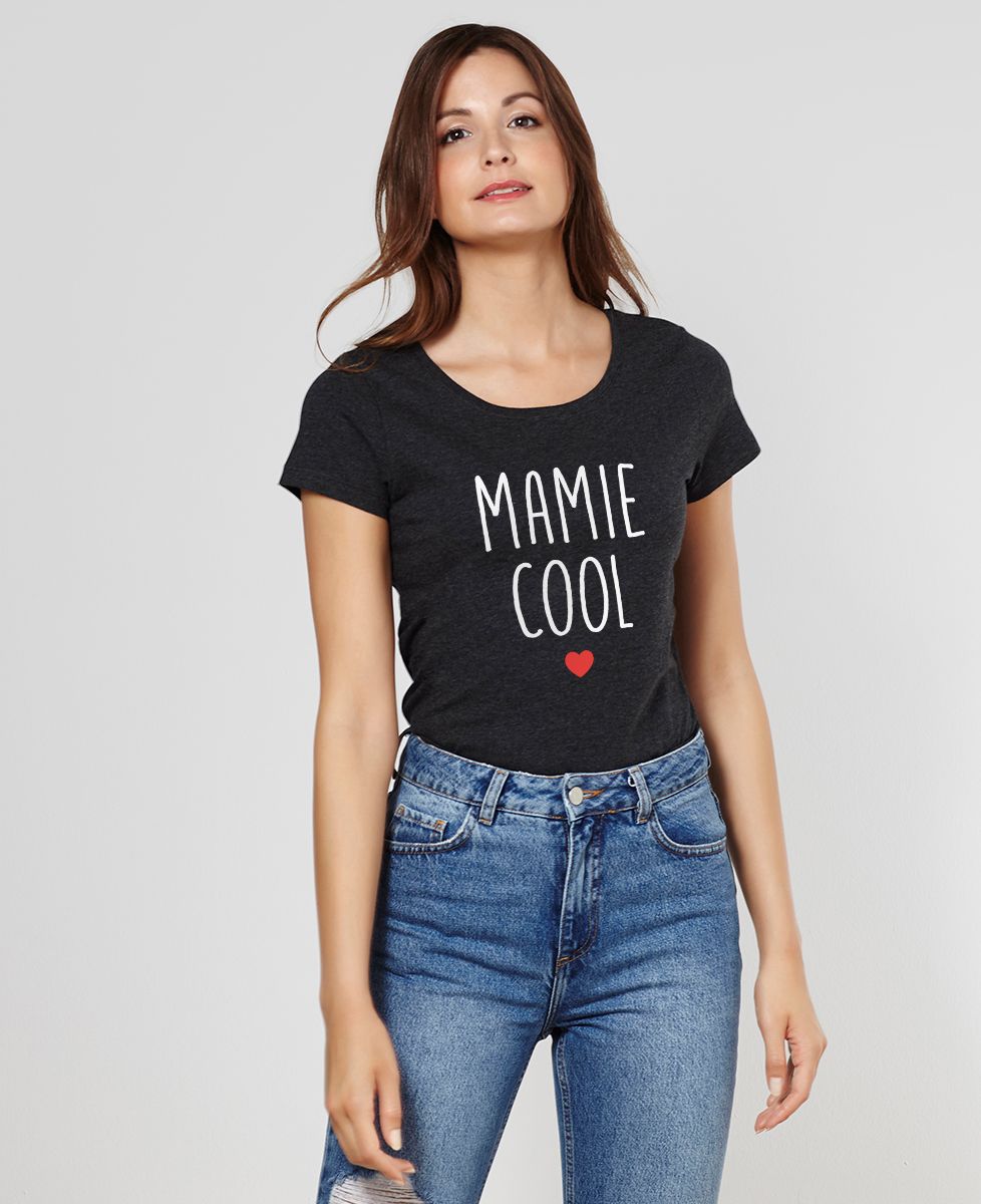 T-Shirt femme Mamie cool