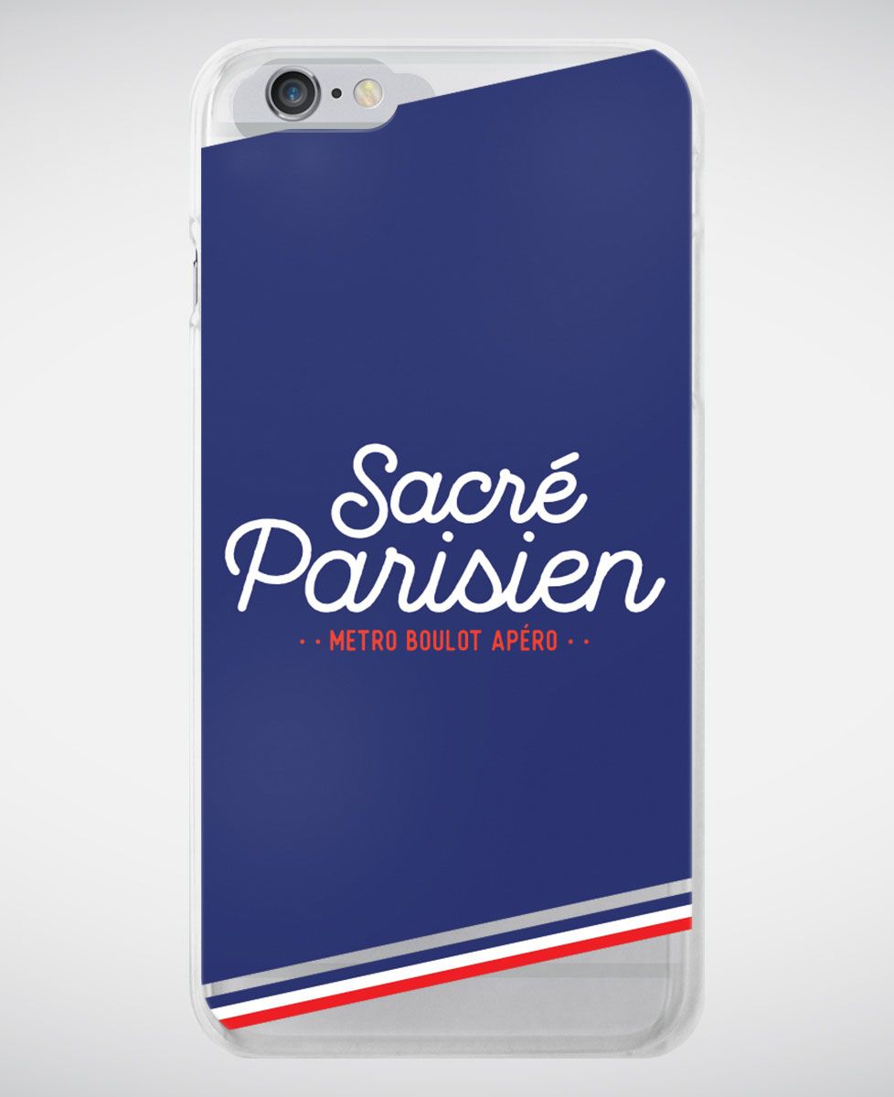 Coque smartphone Sacré parisien