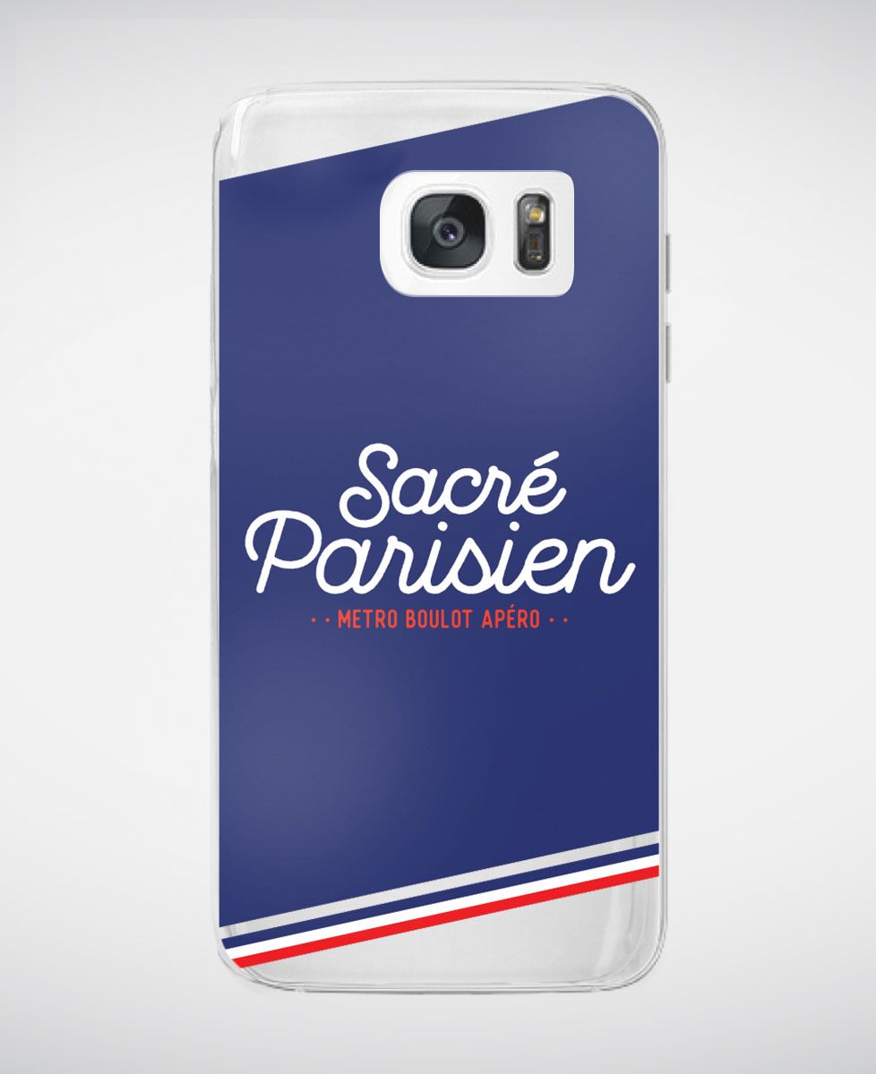 Coque smartphone Sacré parisien