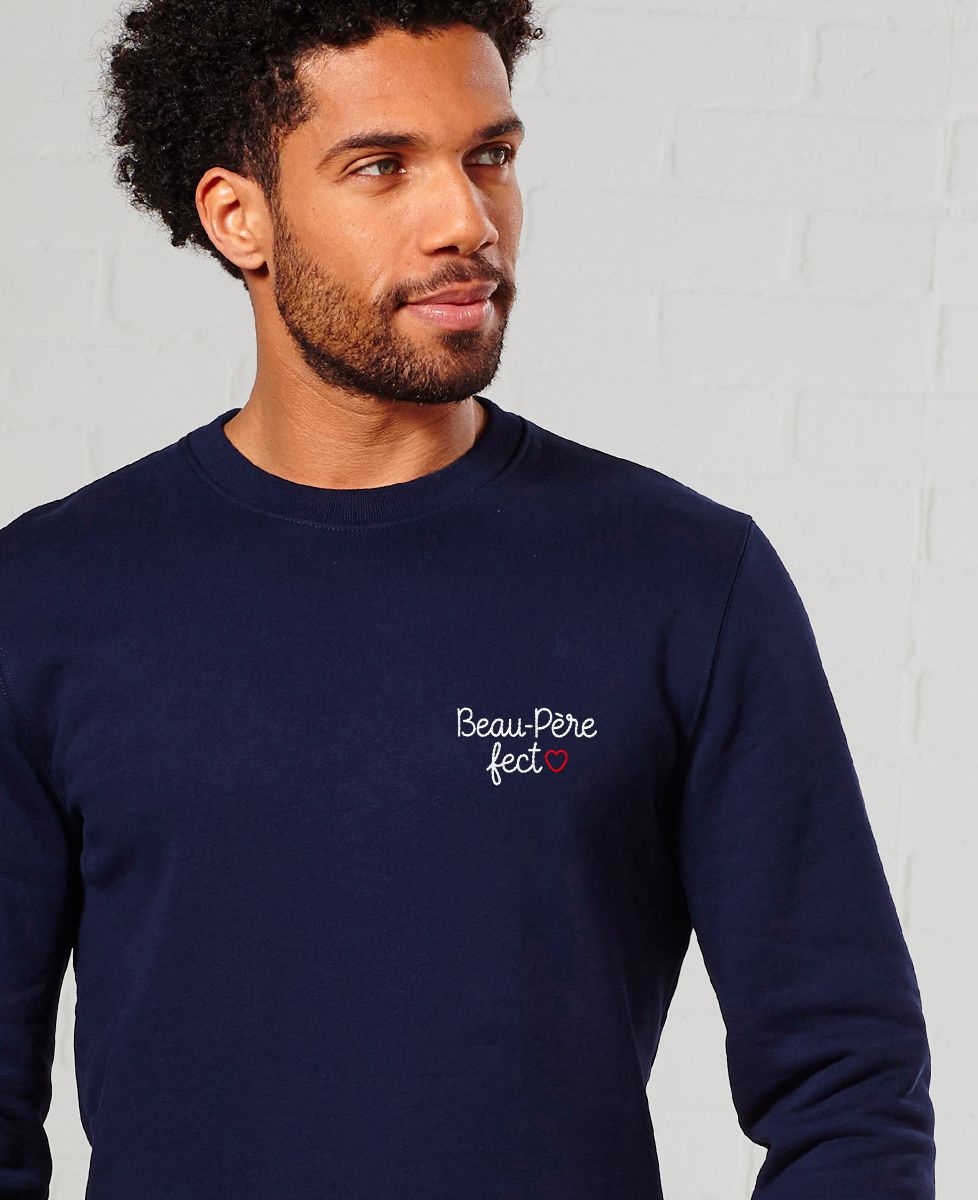 Sweatshirt homme Beau-père fect (brodé)