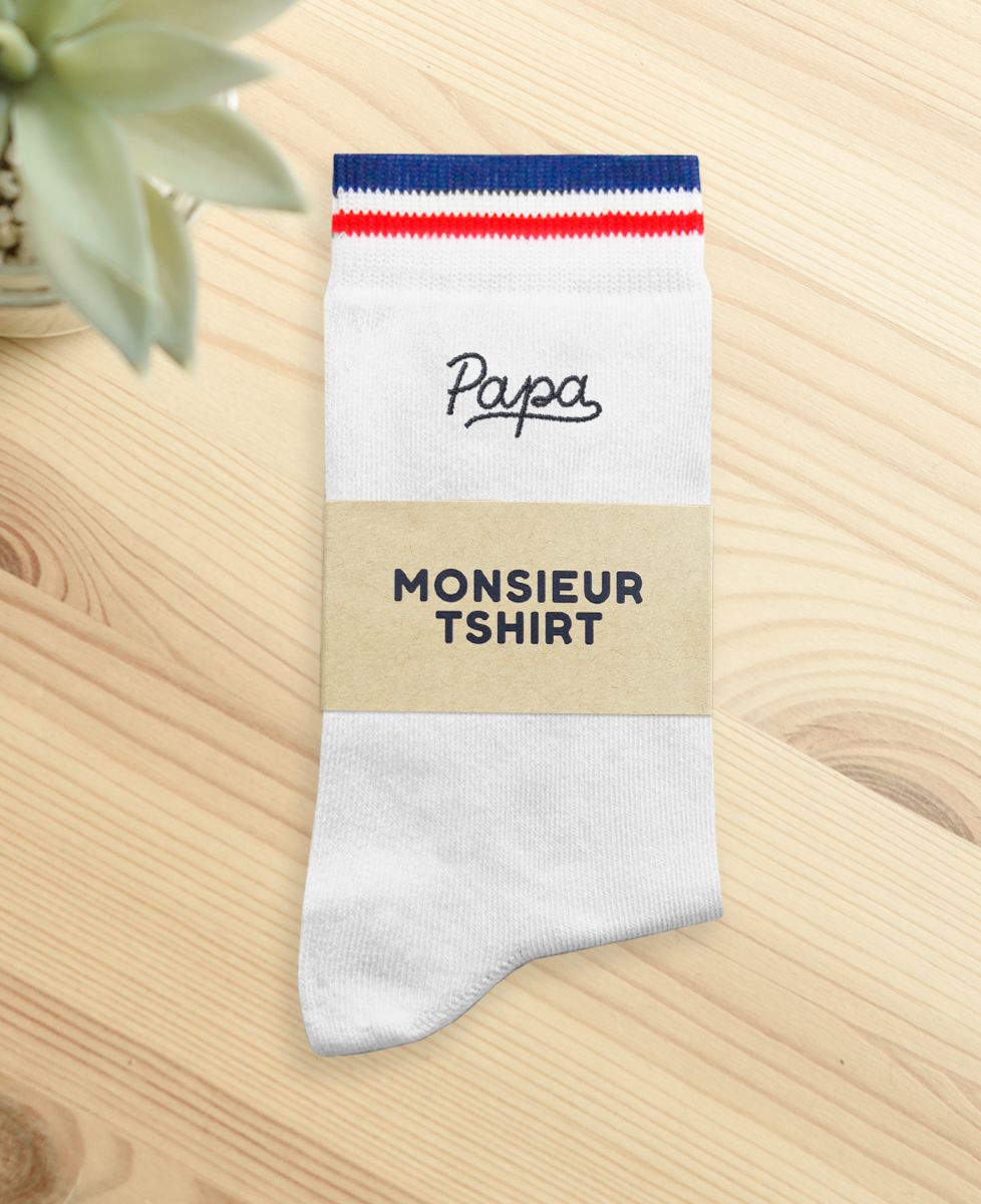Chaussettes Humoristiques Homme 43-46 – « Ne Pas Déranger, Papa Est En Charge » Cadeau Rigolo Papa Noël / Fête Des Pères