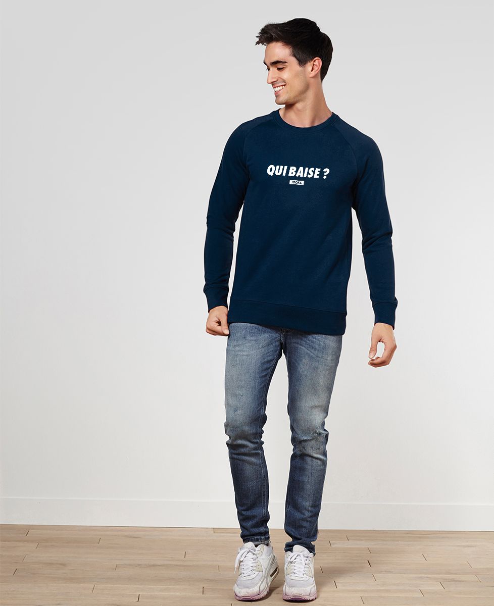 Sweatshirt homme Qui baise ?