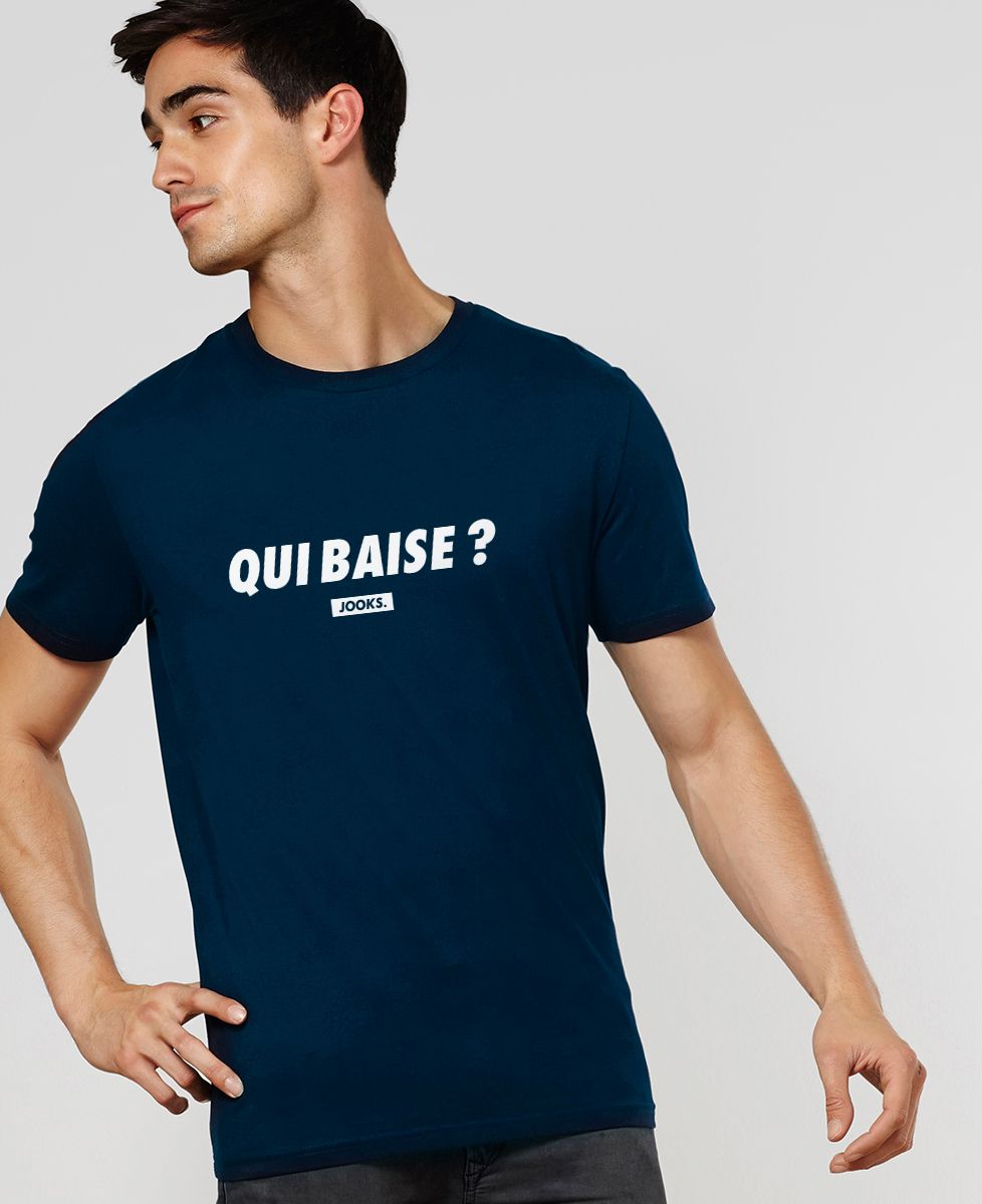Tshirt homme Qui Baise ? Jooks x Monsieur TSHIRT Mode Homme — free download