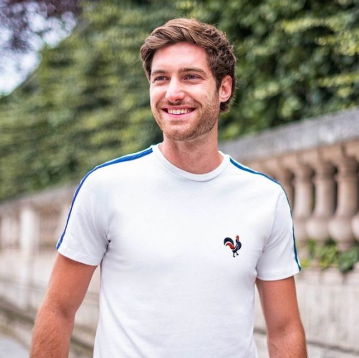 T-shirt Filgood Le coq brodé