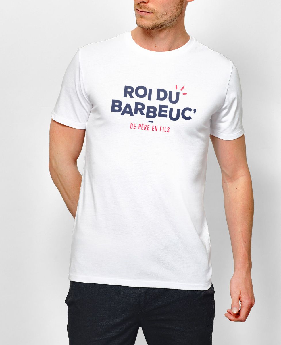 T-Shirt homme Roi du barbeuc'