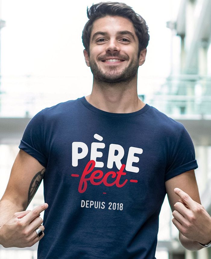 T-Shirt homme Pèrefect personnalisé