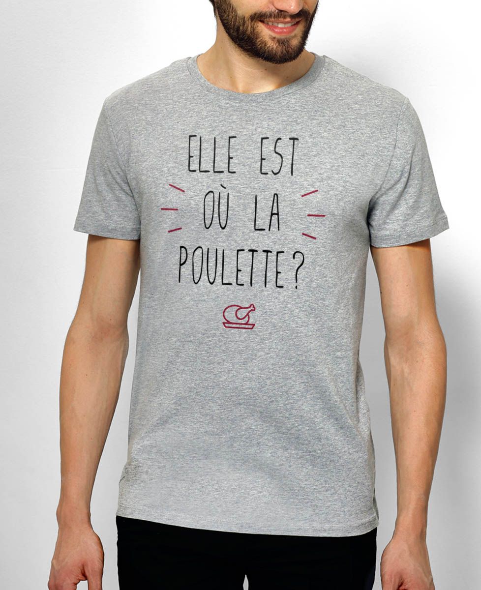 T-shirt homme Poulette