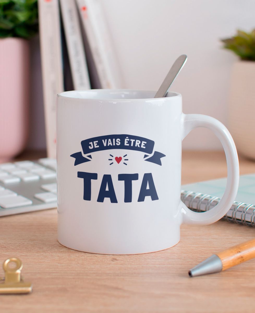 Mug Je vais être tata