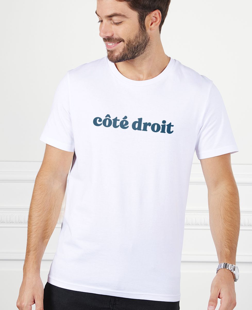 T-shirt homme Côté droit / Côté gauche