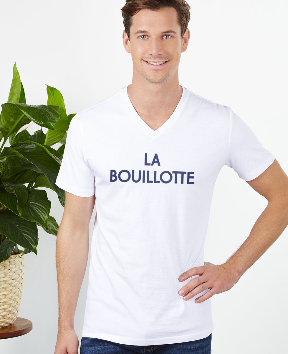 T-shirt homme La bouillotte / Les pieds froids - Cadeaux Couple, Duo assortis
