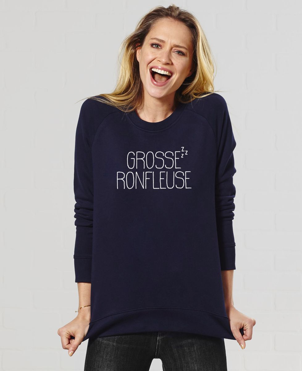 Sweatshirt femme Grosse ronfleuse