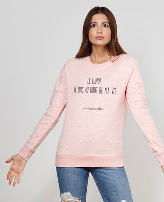 Sweatshirt femme Le lundi