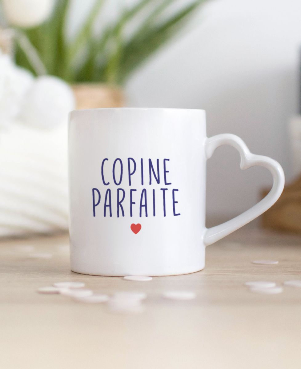 Mug Copine parfaite - Cadeaux Couple, EVJF, Mariage