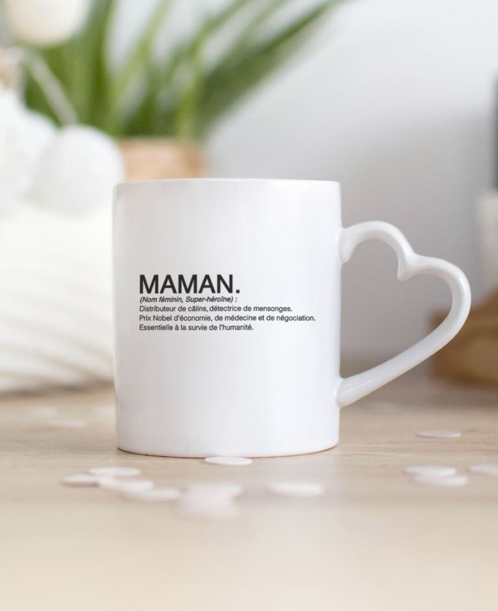 Mug Maman définition - Cadeaux Maman, Duo assortis