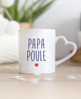Mug Papa poule - Cadeaux Papa, Duo assortis