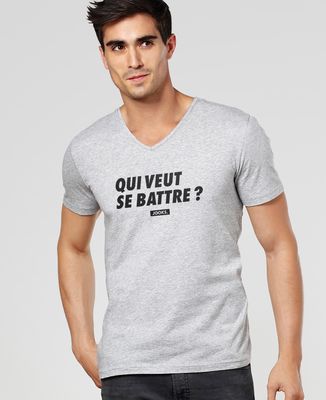 T-Shirt homme Qui veut se battre ?