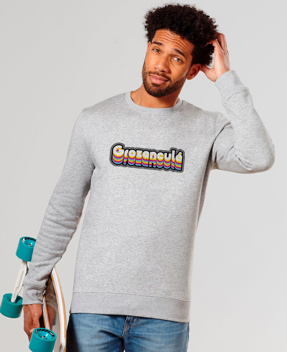 Sweatshirt homme Grozenculé