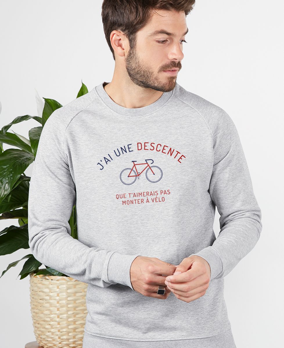 Sweatshirt homme Descente à vélo - Sport, Vélo