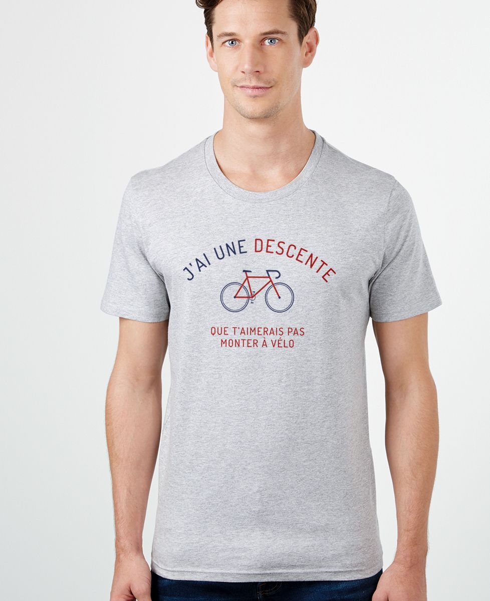 T-shirt homme Descente à vélo - Sport, Vélo
