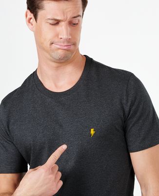 Men's T-Shirt Lightning (Embroidered)