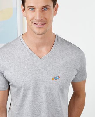 L　MGA Rocket Embroidery T-shirt MGA Rocket Embroidery T-shirt / White | TOoKA BASE