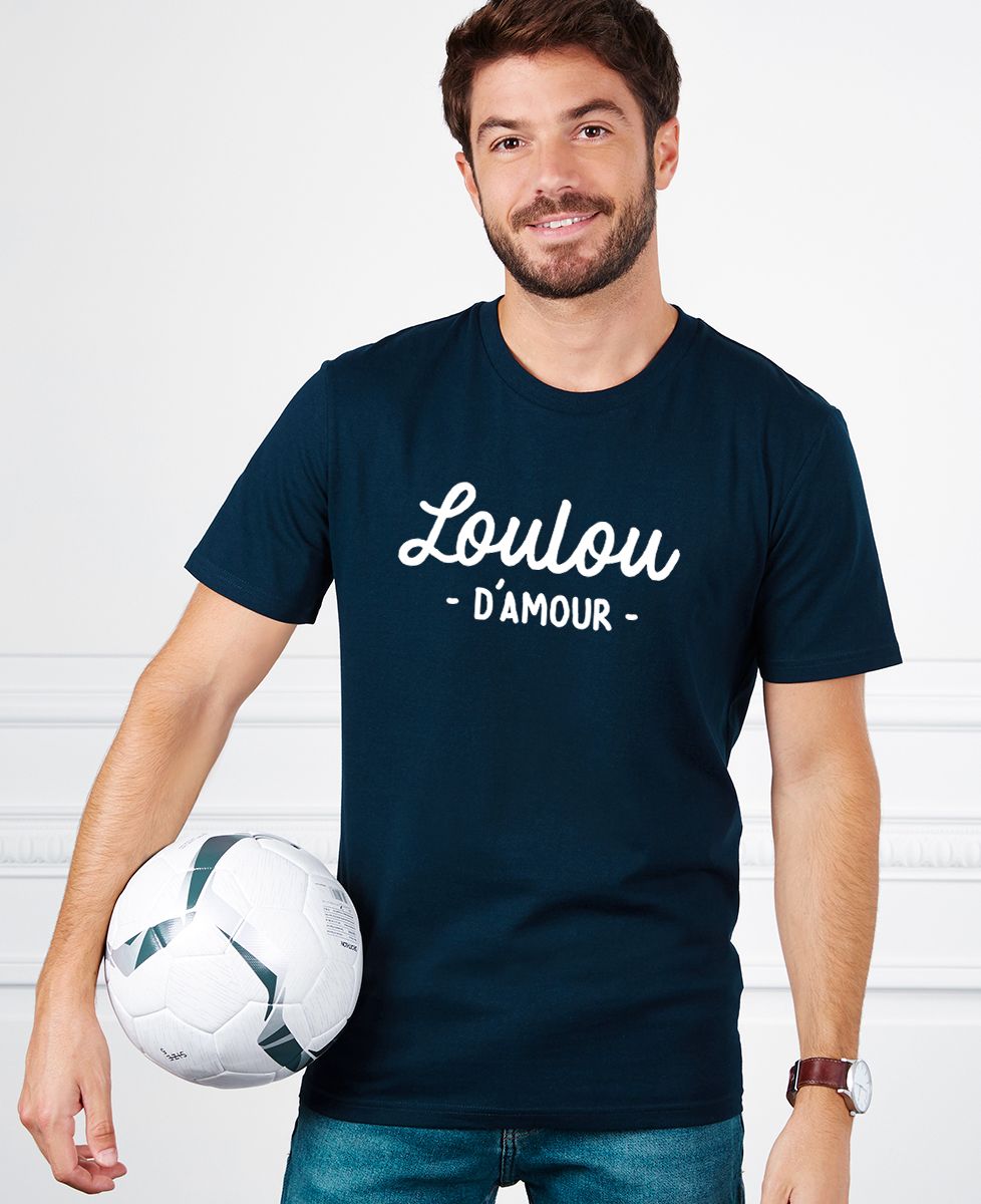 T-shirt homme Loulou d'amour - Cadeaux Couple