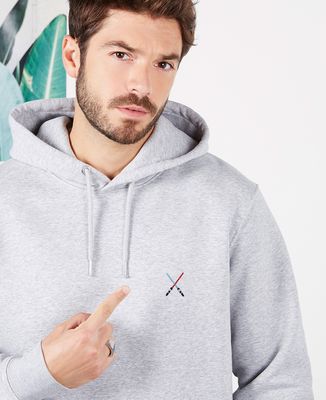 Men's hoodie Laser sword (embroidered) - Movies & Series, Geek & Video Games
