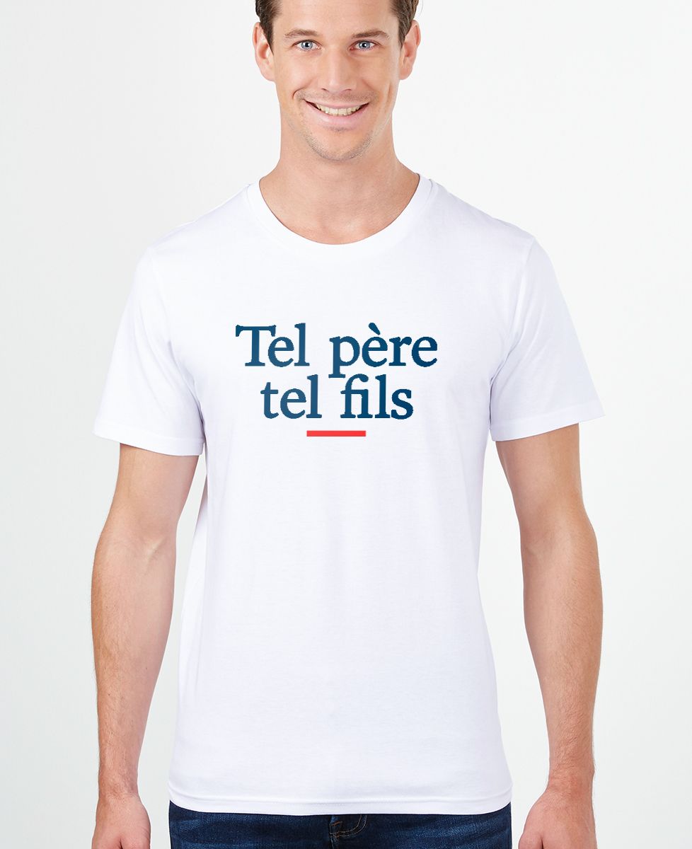 tee shirt tel père tel fils