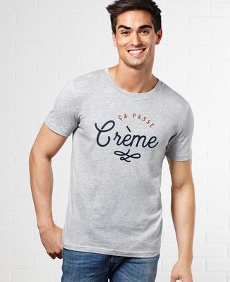 T-Shirt homme Ça passe crème