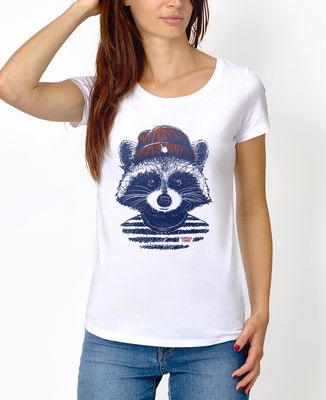 T-Shirt femme Raton hipster