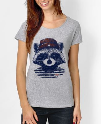 T-Shirt femme Raton hipster