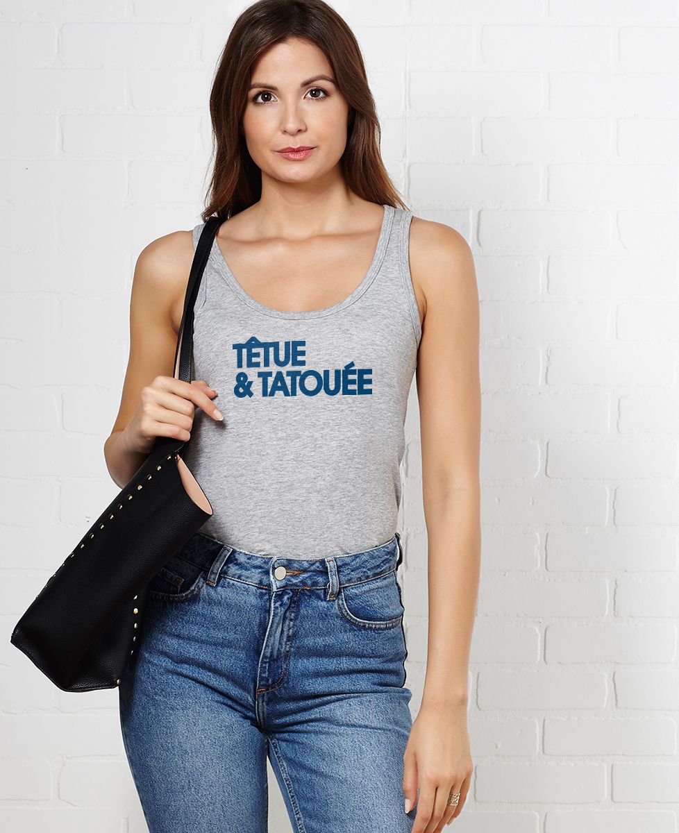 Débardeur femme Têtue et tatouée